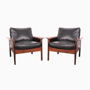 Easy Chairs by Hans Olsen for Vatne Mobler, 1960s, Set of 2