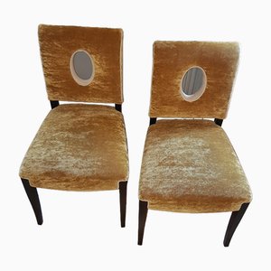 Art Deco Style Dining Chairs, 2003, Set of 2