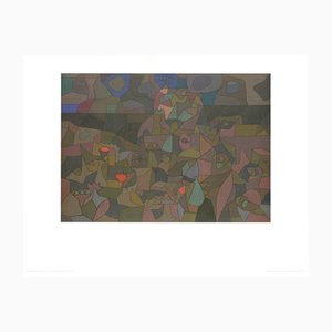 Paul Klee, Garden After the Storm, años 20, Litografía