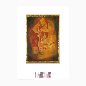 Paul Klee, El hombre bajo el peral, años 20, Litografía