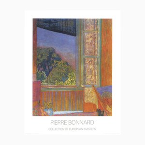Pierre Bonnard, The Window, años 20, Litografía
