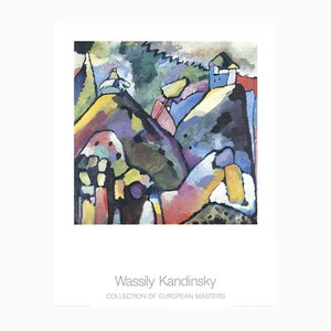 Kandinsky, Improvisación 9, Siglo XX, Litografía