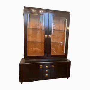 Art Nouveau Vitrine or Cabinet by August Ungethüm, 1890s