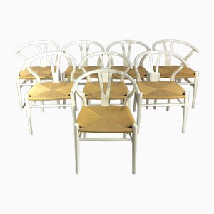 Wishbone Chairs by Hans J. Wegner for Carl Hansen & Søn, 2008, Set of 8