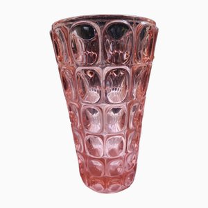 Miloš Filip Vase from Heřmanova Glassworks, 1956