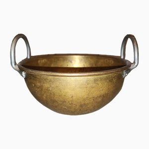 Art Deco Brass Bowl, 1920s
