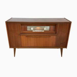 Vintage Radio Cabinet in Wood