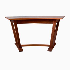 Arc Console Table in Mahogany, 1930s