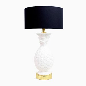 Vintage Regency Style Pinneapple Lamp, 1970s