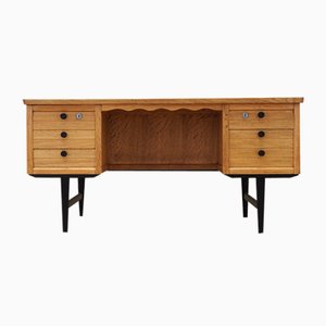 Danish Oak Desk by Henning Kjaernulf, 1960s
