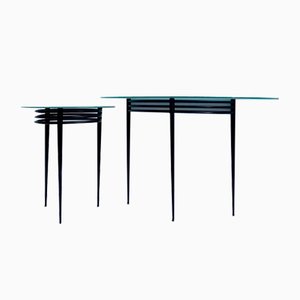 Atlantic Console Tables by Pascal Mourgue for Artelano, 1980s, Set of 2