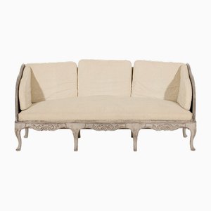 Vintage Rococo Swedish Sofa