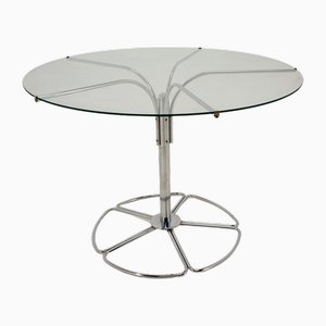 Chrome Coffee or Side Table, Finland, 1970s