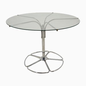 Table Basse ou d'Appoint en Chrome, Finlande, 1970s