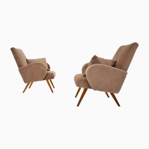 Armchairs from Up Závody, 1950s, Set of 2