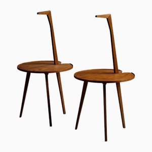 TN6 Cicognino Side Tables by Franco Albini for Poggi, Italy, 1950s, Set of 2