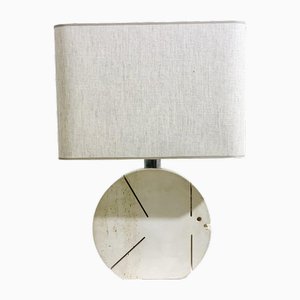 Travertine Fish Table Lamp by Fratelli Mannelli, Italy, 1970s