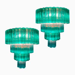 Italian Chandeliers, Murano, Set of 2