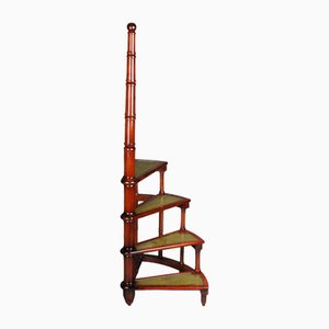 Antique English Library Ladder
