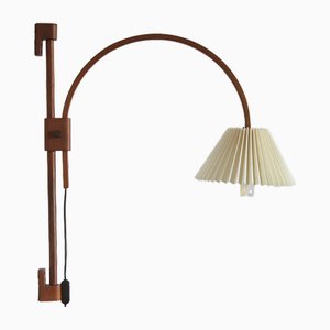 Adjustable Teak Wall Lamp from Domus, 1970s
