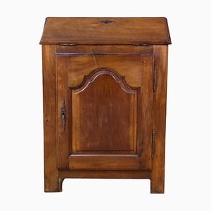 19th Century Wooden Secretary Rustic with Flap