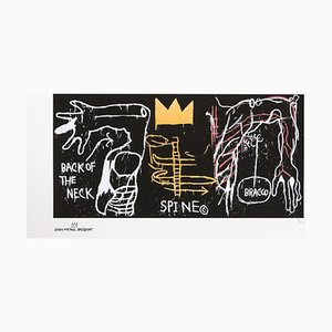 Jean-Michel Basquiat, Back of the Neck, 1980s, Lithograph