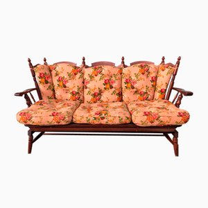 Italienisches Schaukelsofa aus Buche, 1970er