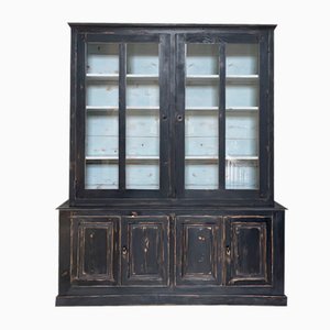 Showcase Cabinet in Patinated Wood