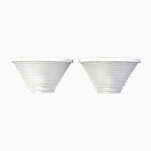 Egisto 28 Wall Sconce by Angelo Mangiarotti for Artemide, Italy, 1980s, Set of 2