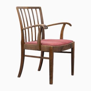 Poltrona moderna di Frits Henningsen, Danimarca, anni '50