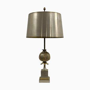 Mid-Century Modern Table Lamp attributed to Maison Charles, France, 1970s