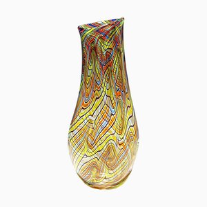 Murano Art Glass Vase by Luca Vidal, 2000s