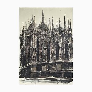 Marco Crippa, Il Duomo Milano, Öl auf Leinwand