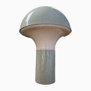 Lámpara hongo italiana posmoderna grande, años 70