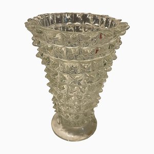 Vintage Barovier Rostrato Vase aus Muranoglas, 1940er