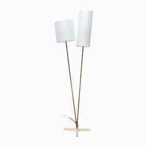 Lampada da terra Mid-Century minimalista con treppiede, anni '60