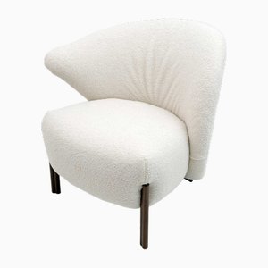 Sillón Bouclè italiano posmoderno, años 80