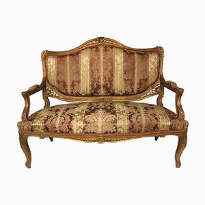 Louis XV Sofa, 19. Jh.