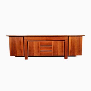 Sapporo Sideboard in Walnut by Mario Marenco for Mobil Girgi, 1970s