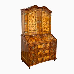 18th Century Baroque Writing Cabinet in Walnut, Germany, 1770s
