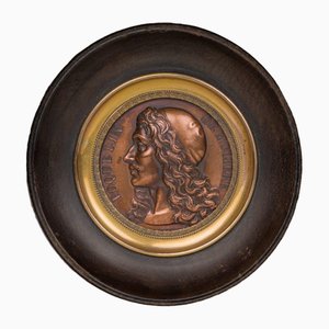 Médaille en Bronze Poquelin par Molière Gayrard