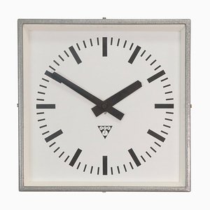 Horloge Industrielle C301 de Pragotron, Ex-Tchécoslovaquie, 1988