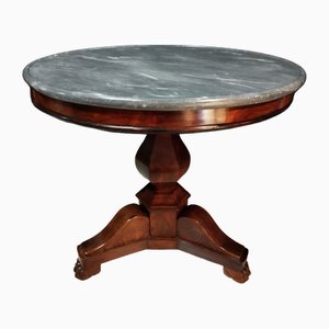 Table d'Appoint Empire en Noyer, 19ème Siècle