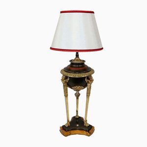 Lampe de Bureau Empire Début 19ème Siècle en Bronze