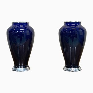 Art Deco Porcelain Vases from Sèvres, 1930s, Set of 2