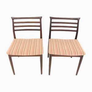 Rosewood Chairs by Erling Torvids for Sorø Stolefabrik, Denmark, 1960s, Set of 2