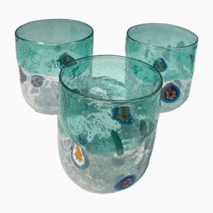 Italian Murano Water Glasses from Effetre Murano, 2004, Set of 6