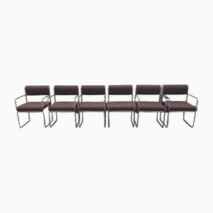 Chaises Minny par Giovanni Carini pour Planula, 1970s, Set de 6