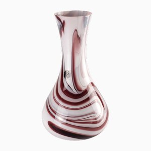 Splendido vaso in vetro di Murano di Carlo Moretti, anni '80