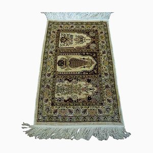 Tapis Hereke Vintage en Soie, Turquie, 1970s